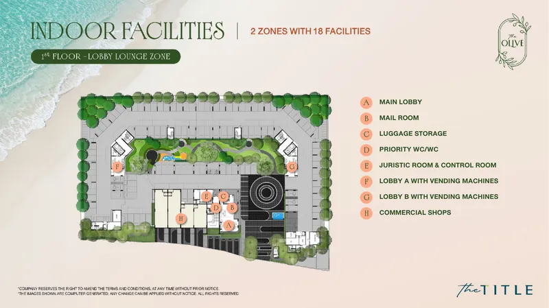 Lobby zone map
