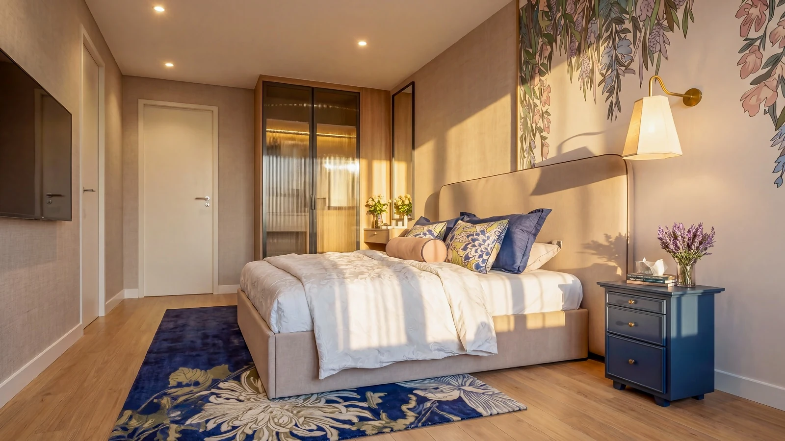 The Title Olive — interior: bedroom, alternative